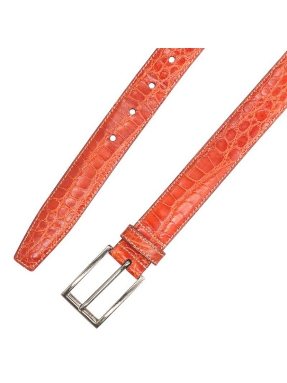 Prada Croco Leather Belt 80 - Picture 3 of 3